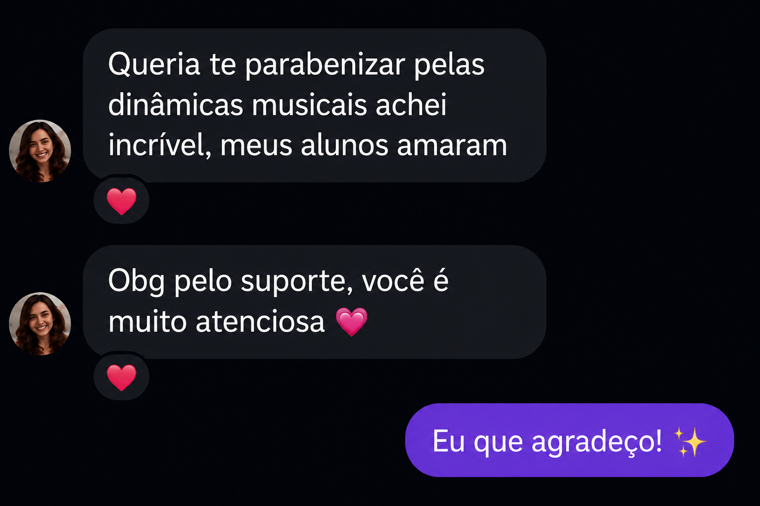 Depoimento de professor